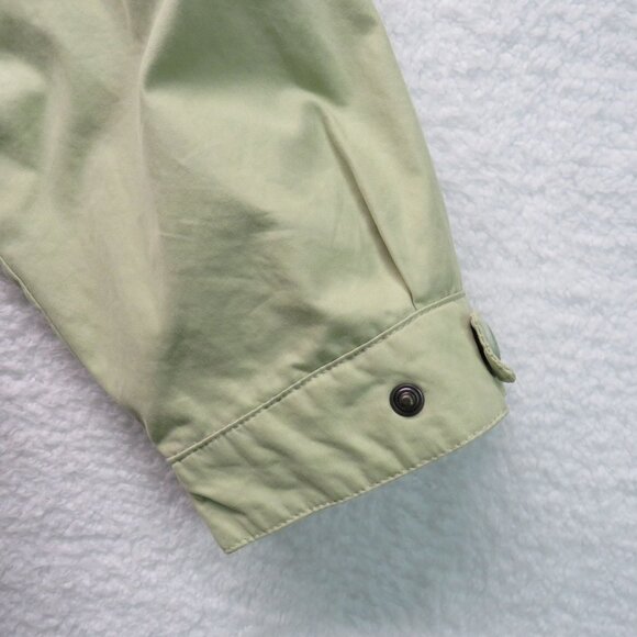 Eddie Bauer Jacket Mens Size Extra Large Green Lightweight Zip Front Mesh Lining - Picture 6 of 12
